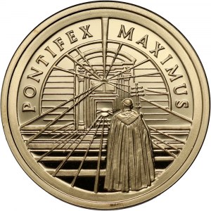 Tretia republika, 200 zlotých 2002, Ján Pavol II, Pontifex Maximus