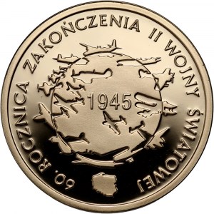 Third Republic, 200 zloty 2005, 60th Anniversary of the End of World War II