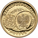 Third Republic, 100 gold 2000, 1000th anniversary of the Gniezno Convention
