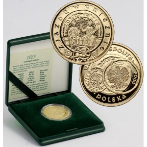 Third Republic, 200 gold 2000, 1000th anniversary of the Gniezno Convention