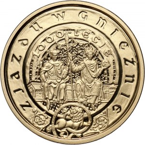 Third Republic, 200 gold 2000, 1000th anniversary of the Gniezno Convention