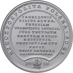 III RP, Schätze von Stanisław August, 50 Zloty 2015, Kazimierz Jagiellończyk