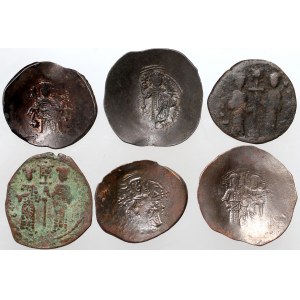 Byzantium, set of 6 coins
