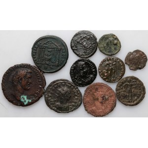 Roman Empire, set of 10 coins