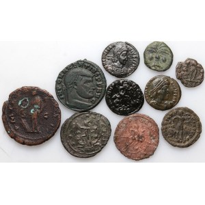 Roman Empire, set of 10 coins