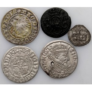 Kráľovské Poľsko, sada 5 mincí