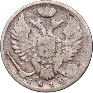 Rusko, Alexandr I., 10 kopějek 1810 СПБ-ФГ, Petrohrad