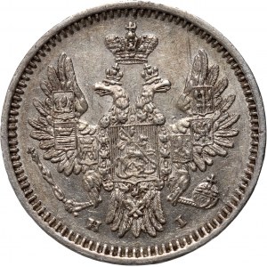 Russia, Nicholas I, 5 Kopecks 1854 СПБ HI, St. Petersburg