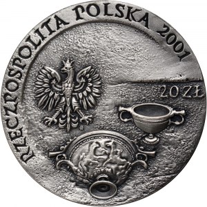 III RP, 20 złotych 2001, Szlak bursztynowy