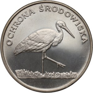 Volksrepublik Polen, 100 Zloty 1982, Storch