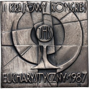 People's Republic of Poland, 1987 plaque, 2nd National Eucharistic Congress