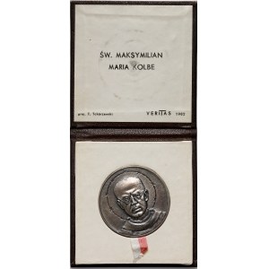 People's Republic of Poland, 1982 medal, St. Maximilian Maria Kolbe