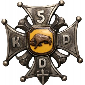 Poland, PSZnZ, Commemorative badge of the 5th Borderland Infantry Division