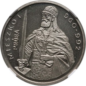 PRL, 2000 złotych 1979, Mieszko I, PRÓBA, Nikiel