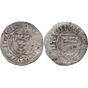 Kazimír IV Jagelovský 1446-1492, súbor 2 x črepy, Gdansk