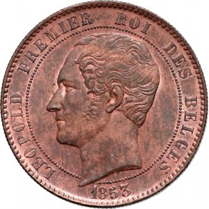Belgicko, Leopold I., 10 centov 1853, Svadba princa Leopolda a Márie Henriety