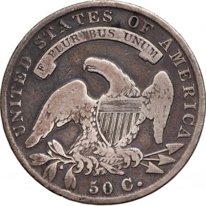 USA, 50 Cents 1836, Philadelphia, Capped Bust