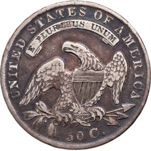 Spojené státy americké, 50 centů 1836, Philadelphia, Capped Bust