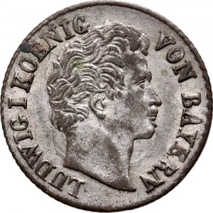 Deutschland, Bayern, Ludwig I., krajcar 1835