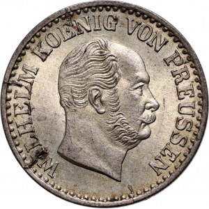 Deutschland, Preußen, Wilhelm I., Silberpfennig, 1870 A, Berlin