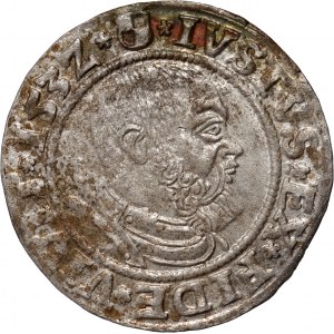 Kniežacie Prusko, Albrecht Hohenzollern, penny 1532, Königsberg