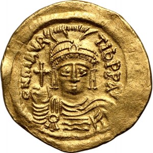 Byzanc, Maurice Tiberius, 582-602, solidus, Konstantinopol