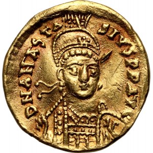 Byzanc, Anastasius 491-518, solidus, Konstantinopol