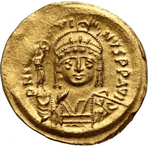 Byzancia, Justín II. 565-578, solidus, Konštantínopol