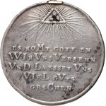 Deutschland, Brandenburg-Preußen, Friedrich II., Medaille von 1742, Chronogramm, Wrocław