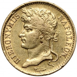 Nemecko, Vestfálsko, Jerome Napoleon, 20 frankov 1809 C