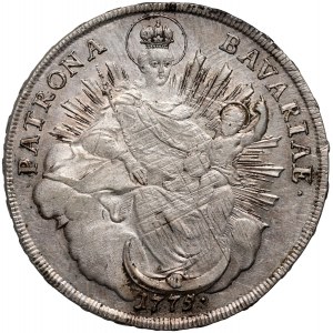 Germany, Bavaria, Maximilian III Josef, Taler 1775, Monachium