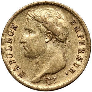 France, Napoleon I, 20 Francs 1808 A, Paris