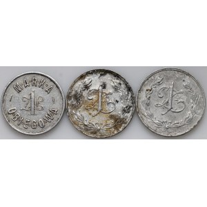 Military Cooperatives, set of 3 tokens