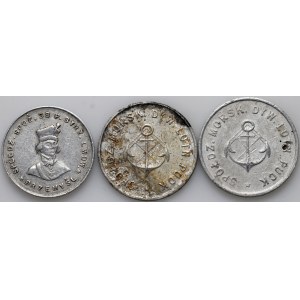 Military Cooperatives, set of 3 tokens