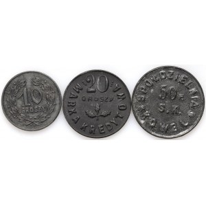 Military Cooperatives, set of 3 tokens