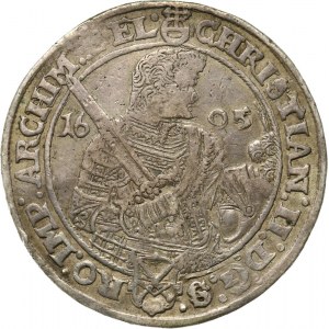 Germany, Saxony, Christian II, John George I, August, Thaler 1605 HR, Dresden