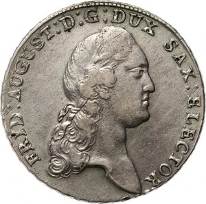 Niemcy, Saksonia, Fryderyk August III, talar 1782 IEC, Drezno