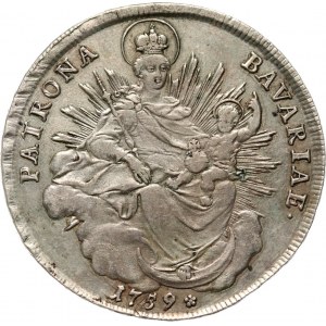 Německo, Bavorsko, Maximilian III Joseph, tolar 1759