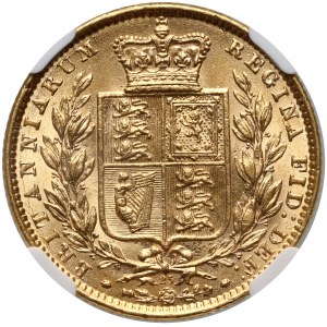 Great Britain, Victoria, Sovereign 1869, London, die number 25