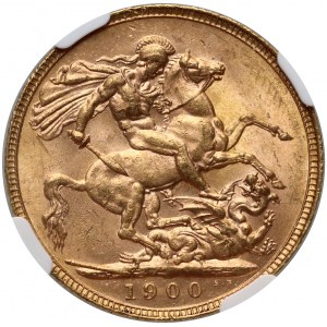 Great Britain, Victoria, Sovereign 1900, London