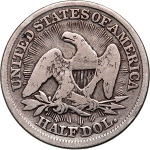 Vereinigte Staaten von Amerika, 50 Cent (halber Dollar) 1853, Philadelphia, Liberty Seated