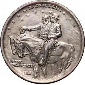 Spojené Štáty Americké, 1/2 Dollar 1925, Philadelphia, Stone Mountain