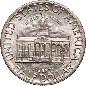 Vereinigte Staaten von Amerika, 1/2 Dollar 1946, Philadelphia, Iowa 100-jähriges Jubiläum