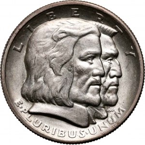 Spojené státy americké, 1/2 Dollar 1936, Philadelphia, Long Island