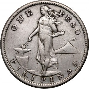 Philippines, US administration, Peso 1907 S, San Francisco