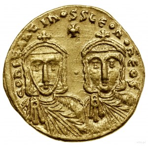 Solidus, 764-773, Konstantynopol; Aw: Popiersia Konstan...