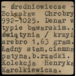 Denar czeski (naśladownictwo denara bawarskiego), bez d...