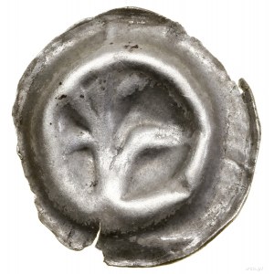 Brakteat, 13.-14. storočie, Orlia tlapa vľavo; Wieleń 131; sr...
