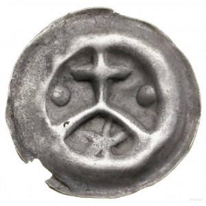 Brakteat, bez daty (ok. 1277/1278-1287/1288); Krzyż sto...