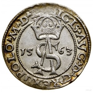 Trojak, 1563, Vilnius; a variety with the Axe coat of arms (Gabriela T...